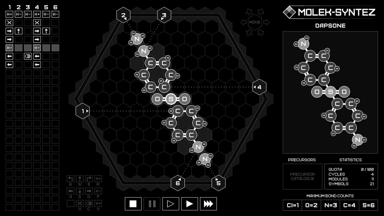 MOLEK-SYNTEZ screenshot 3
