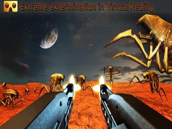 Alien VR Shooter: Virtual Reality Game For Google Cardboard screenshot 2