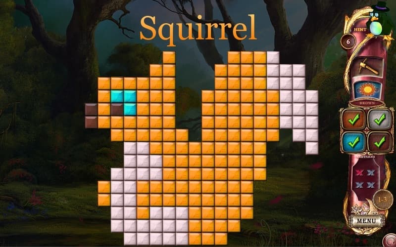 Fantasy Mosaics 14: The Fourth Color screenshot 2