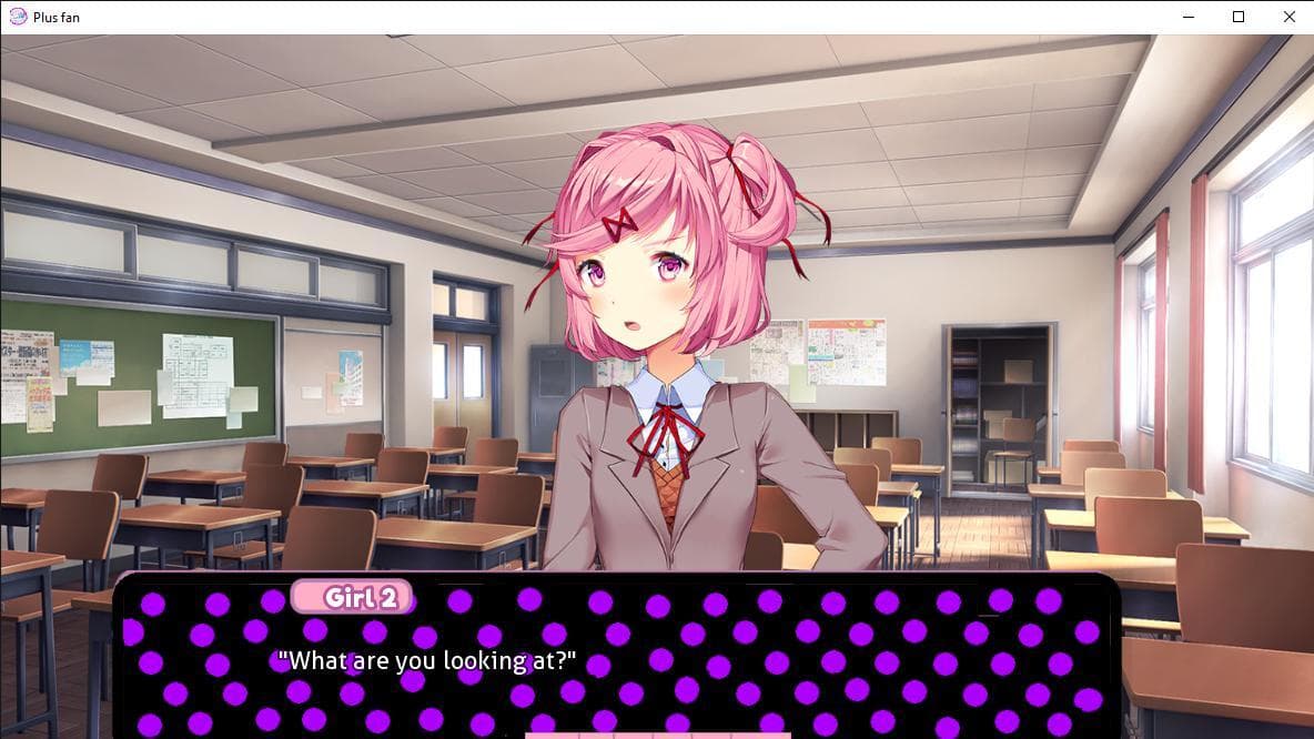 Doki doki literacture club Plus Fanmade! screenshot 5