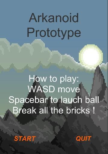 Arkanoid-Prototype