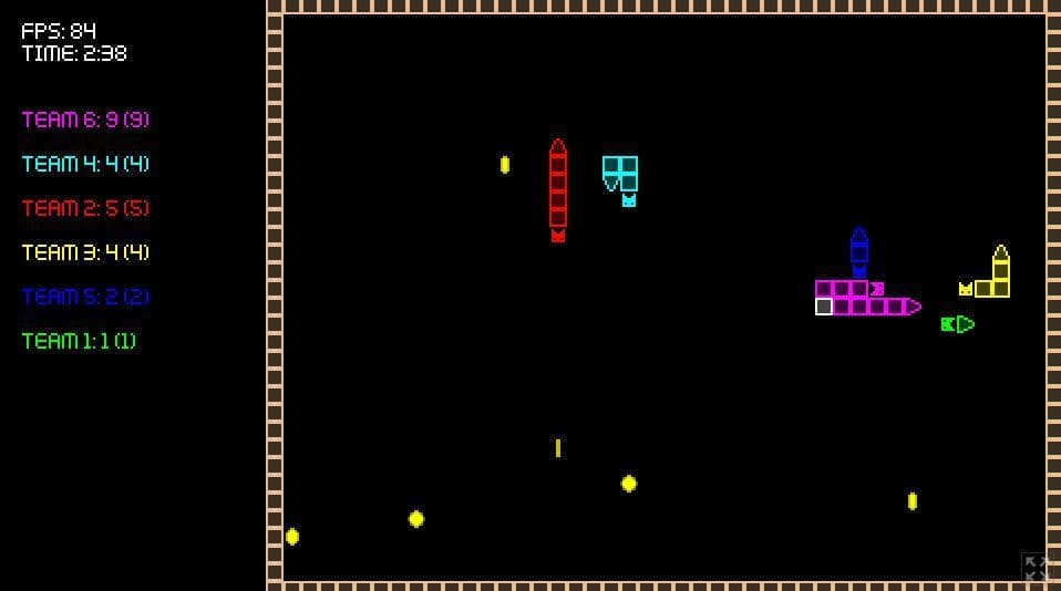 Snake with AI screenshot 3