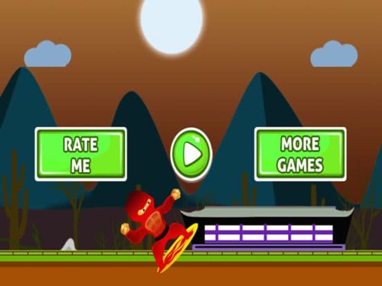 Subway Ninja Skater 2016 - No Ads Version screenshot 2