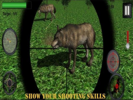 Snow Wolf Shooting: Wildlife Hunter