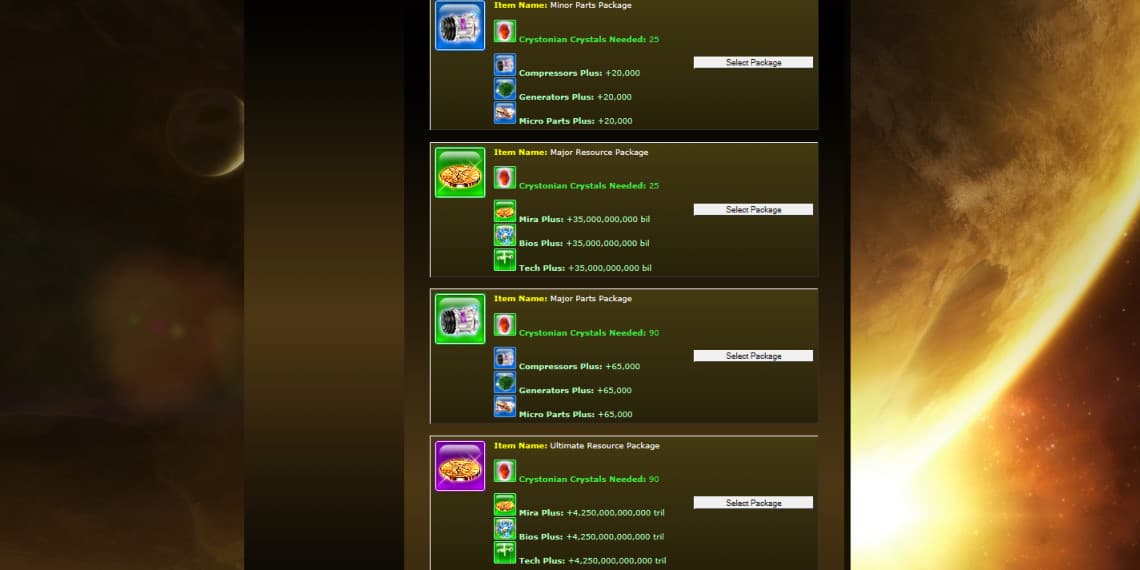 Fasaria World: Browser MO