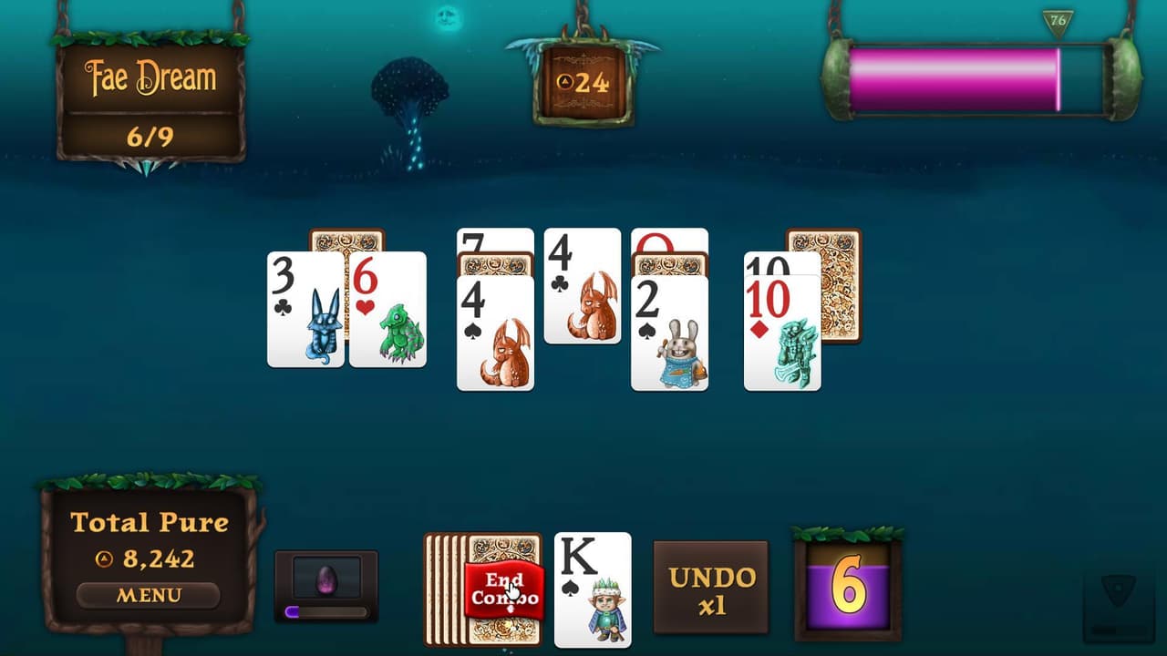 Faerie Solitaire Remastered Linux screenshot 2