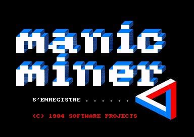 Manic Miner (1983) screenshot 2