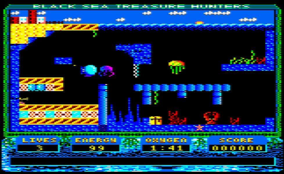 Black Sea (Amstrad) screenshot 4