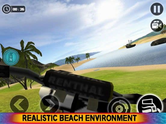 Sea Motor bike Race screenshot 3