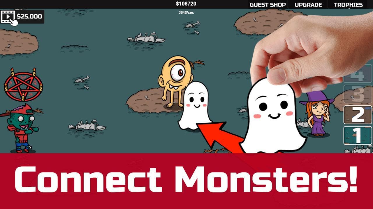 Monsters Merge: Halloween [Beta] screenshot 3