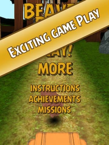 Beaver Run 3D Endless Runner screenshot 2
