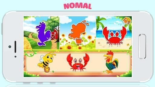 Animals puzzle game for kids screenshot 3
