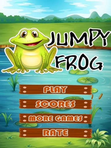 Jumpy Frog - Dont Step Into Water! screenshot 2