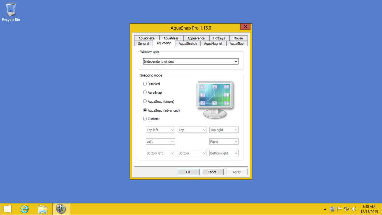 AquaSnap Window Manager screenshot 3