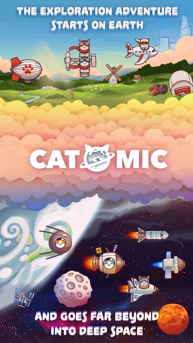 Catomic: Space Cats and Atomic Owls! screenshot 2