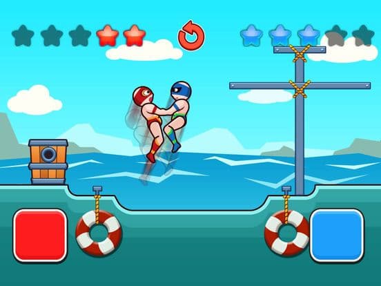 Wrestle Jump Man-Fight Club screenshot 3