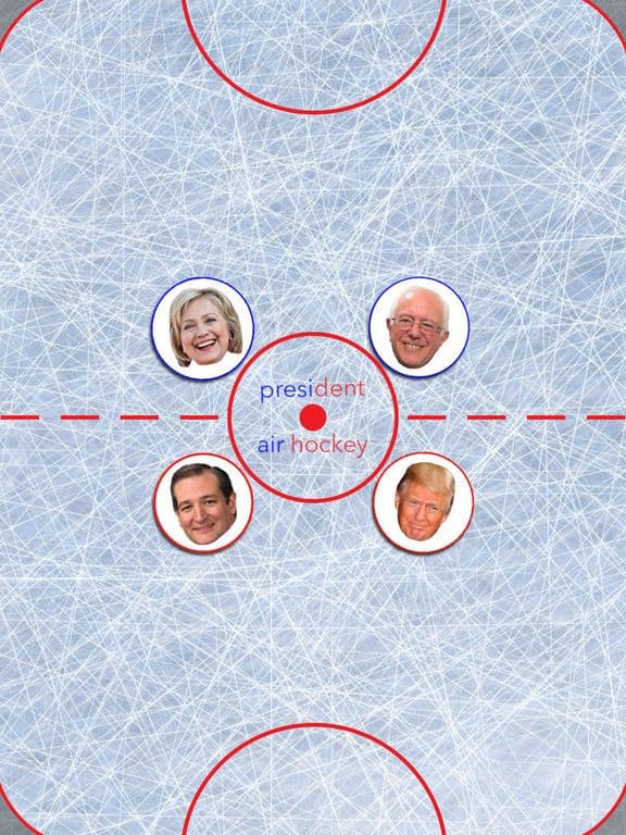 President Air Hockey screenshot 2