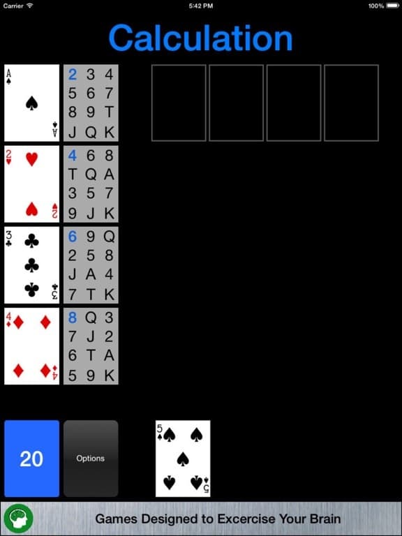 Calculation Solitaire screenshot 3
