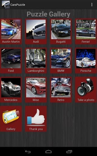 Cars Jigsaw Puzzles Free screenshot 2