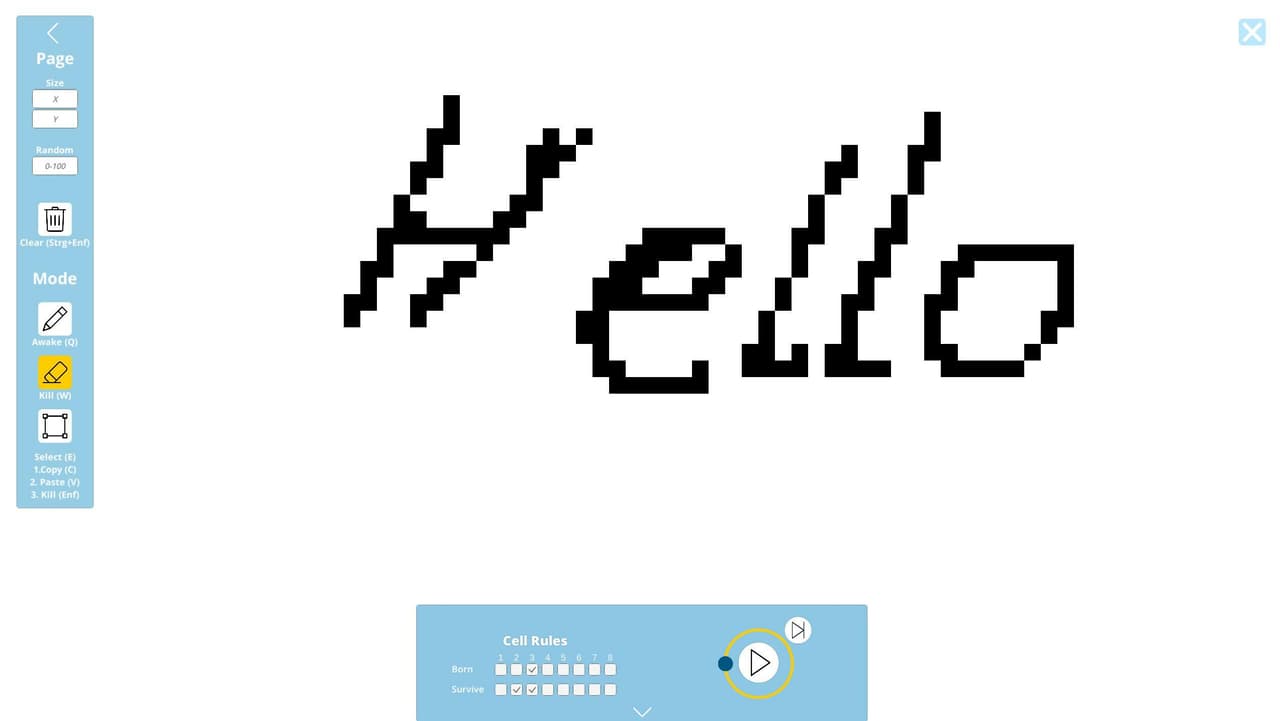 Convays Game of Life screenshot 2