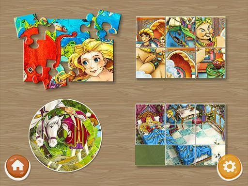 Princess Puzzles and Painting screenshot 3