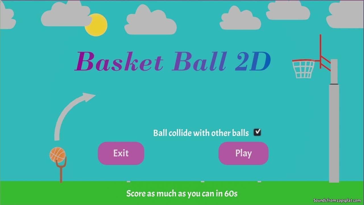 Basket Ball 2D screenshot 3
