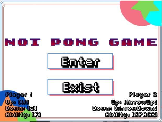NOT PONG GAME