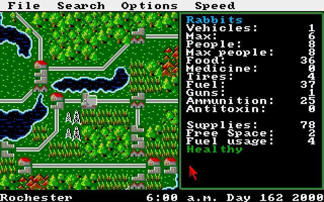 Roadwar 2000 screenshot 3