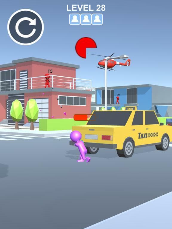 Water Bullet 3D -Stickman Shot