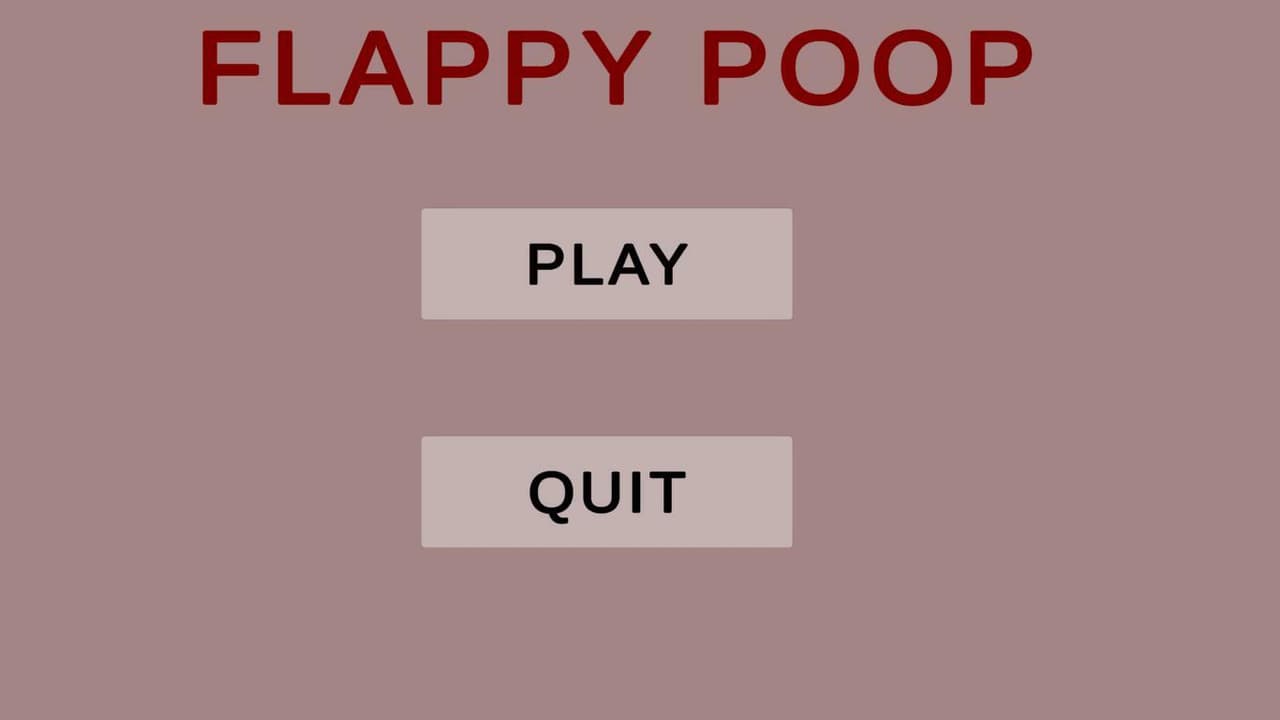 Project Flappy Poop