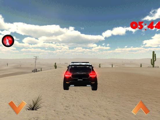 Police Car Offroad Driving & Zombies Game screenshot 2