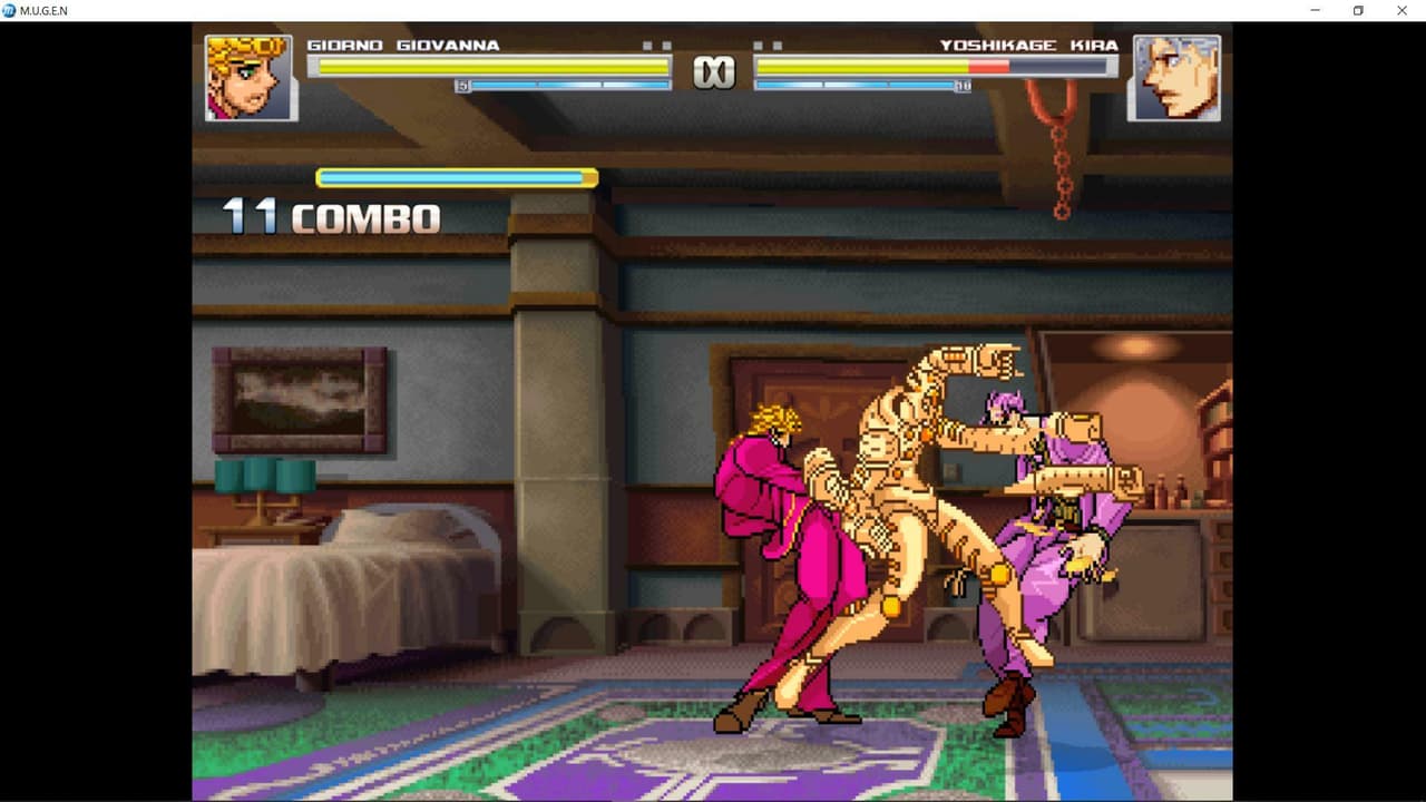 Jojos Bizzare adventure fighting game screenshot 6