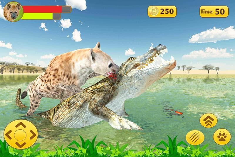 Wild Hyena Simulator 2017 screenshot 2