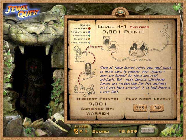 Jewel Quest screenshot 2