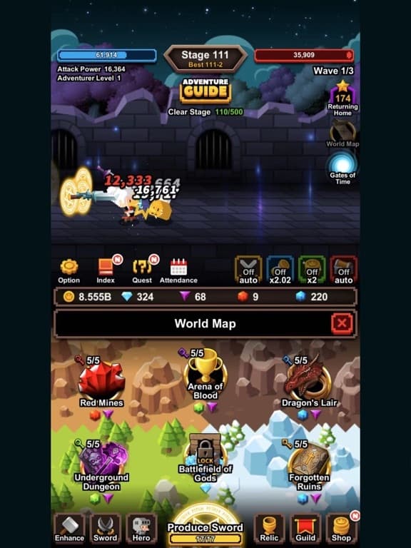 Raising Infinite Sword