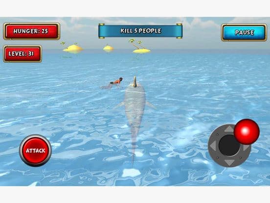 Shark Sim Beach Killer screenshot 2