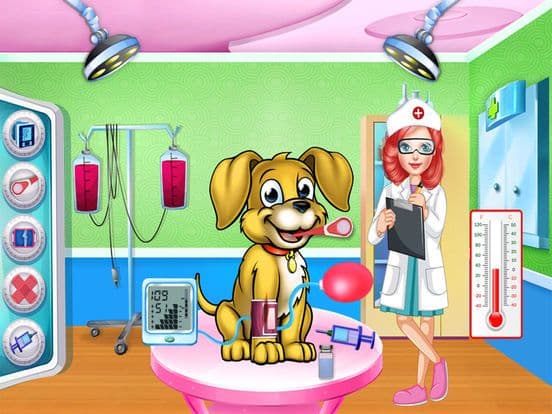 Fluffy Pets Vet Doctor Care 2 screenshot 3