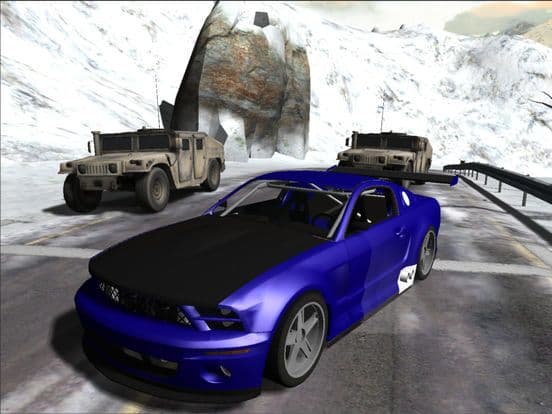 Snow Car Racing screenshot 3