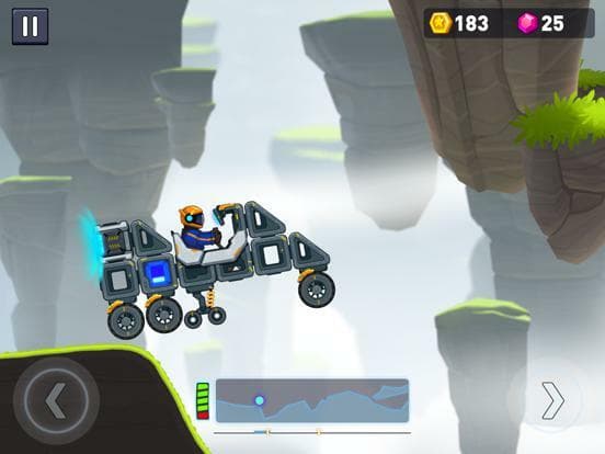 Rovercraft 2 Race a space car screenshot 3