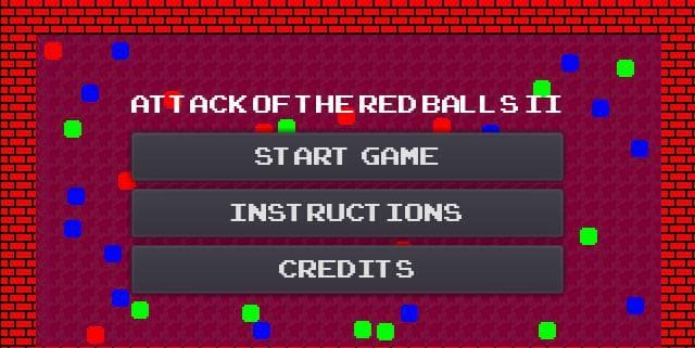 Attack of the red balls II screenshot 2