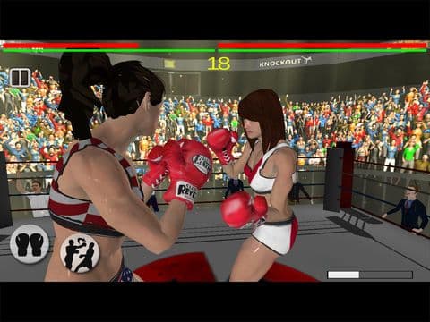 Real 3D Women Boxing Pro screenshot 4