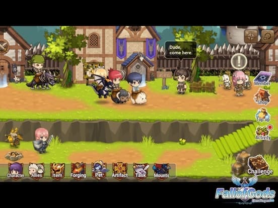 Fall of Gods: fantasy RPG screenshot 3