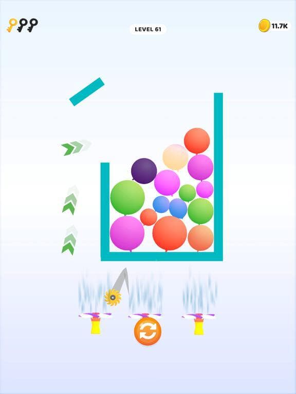 Balloon Slicer 3D screenshot 2