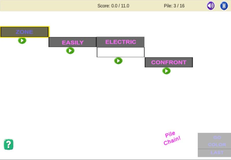 Word Cascade (itch) screenshot 5