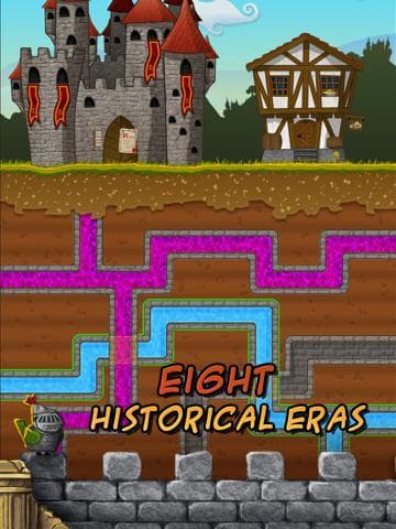 PipeRoll 2 Ages HD screenshot 4