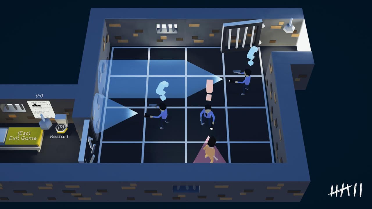 The Harmless Prison Escape (Ludum Dare 46)