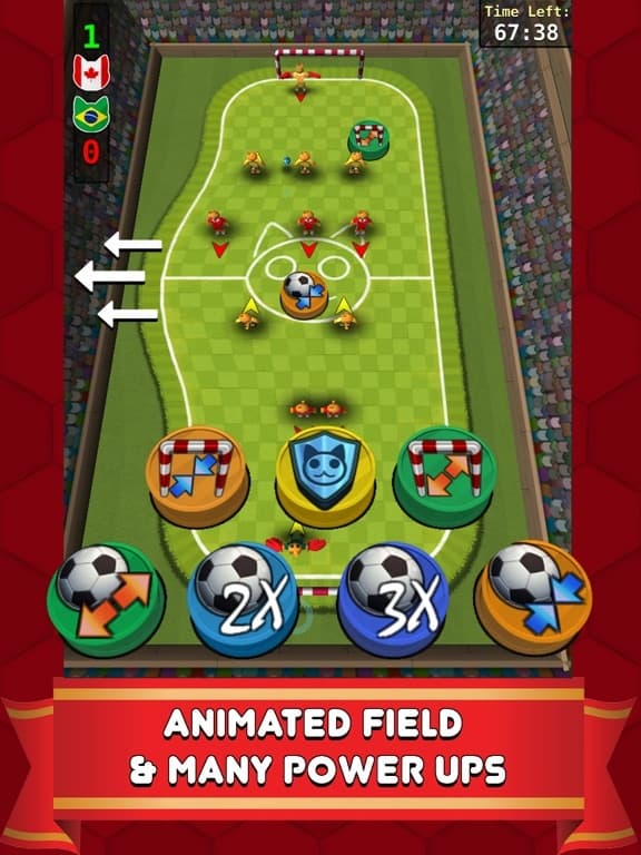 Foozy Kitty: Cat Soccer World Stars screenshot 5