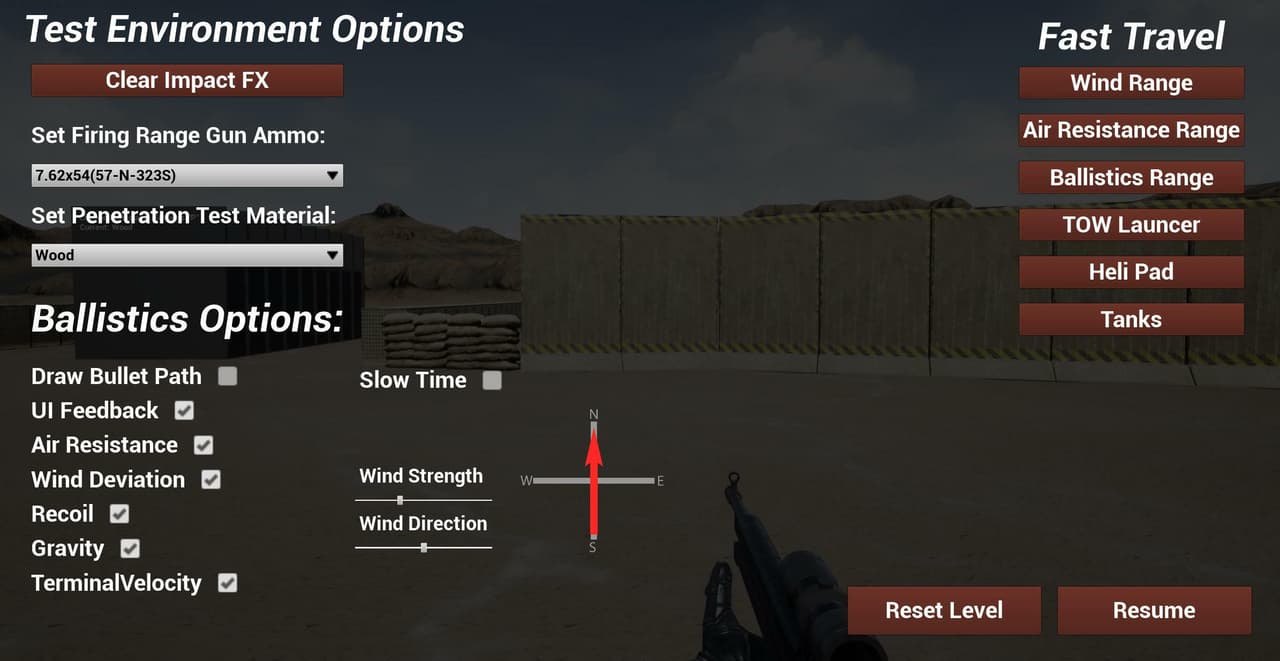 Ballistics Simulation screenshot 2