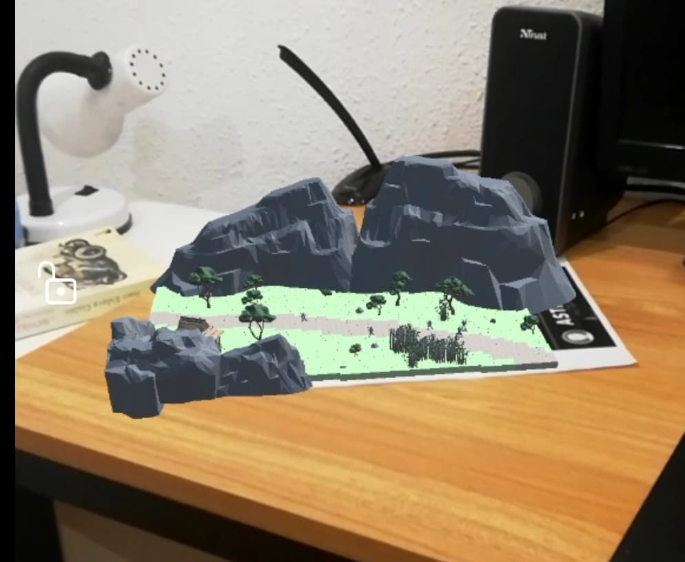 RPG Augmented Reality Game