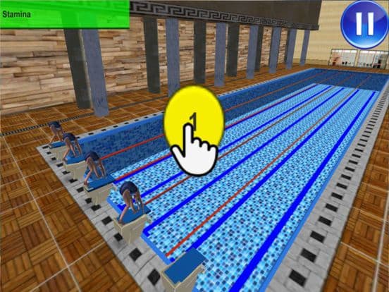 Swimming Race screenshot 2